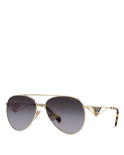 occhiali prada aviator|Prada Symbole Aviator Sunglasses, 58mm .